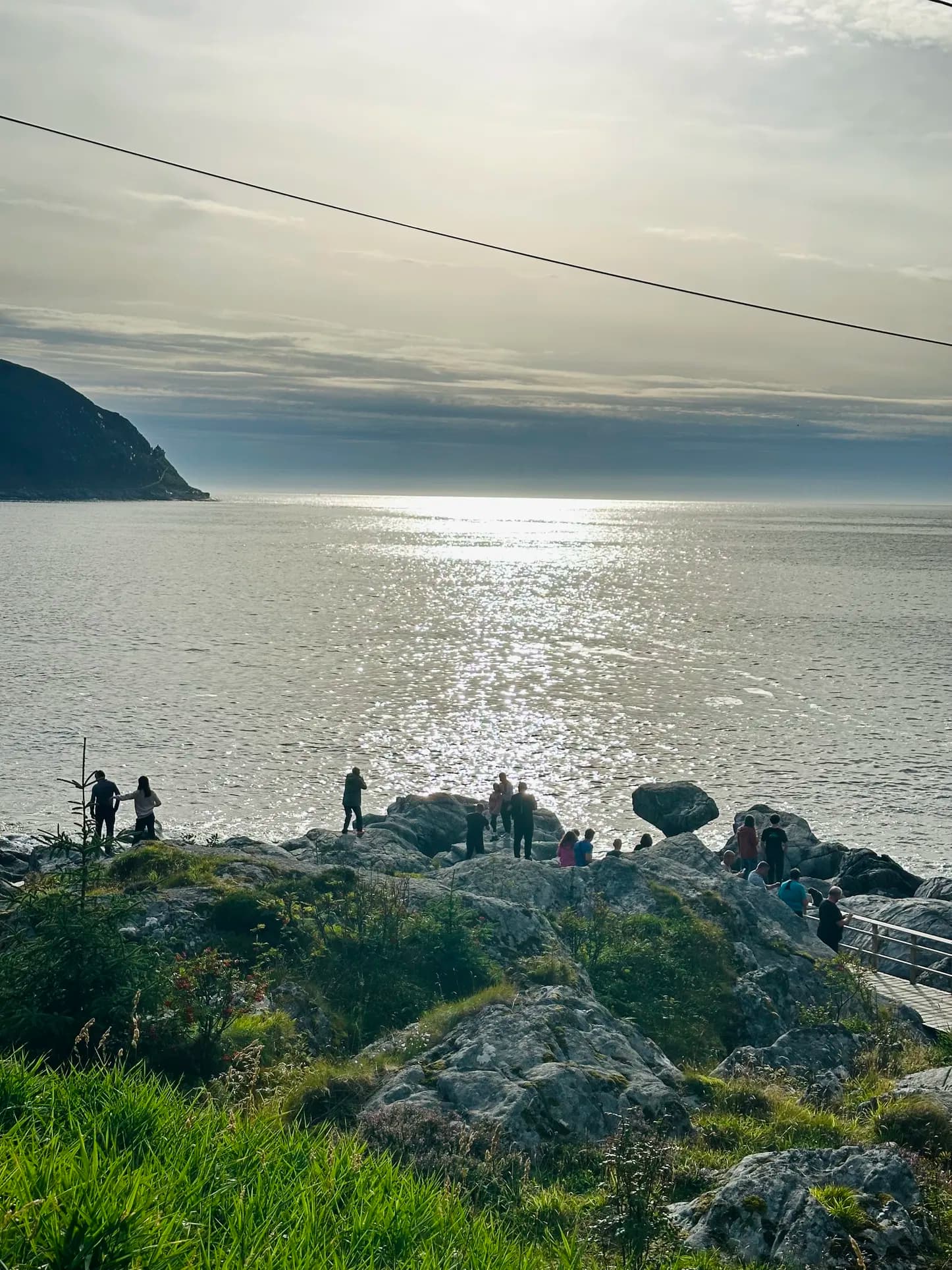 Kannesteinen (Kannestein-Felsen): Måløys steinerne Welle