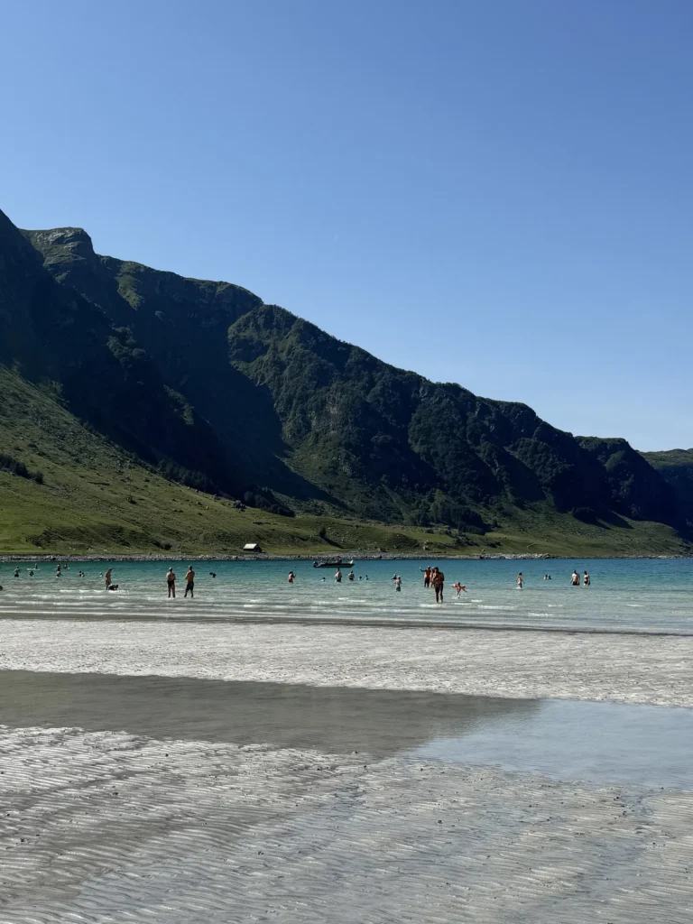 refviksanden beach maps måløy tours cruise passenger place tour